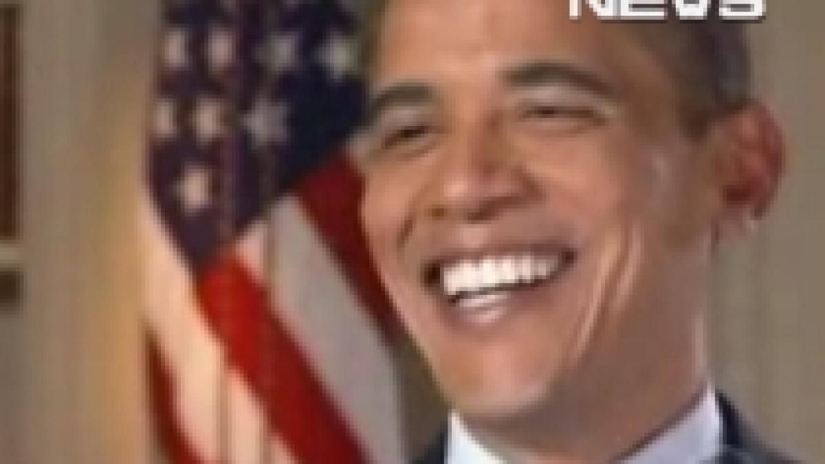 obama baut la tv economia sua motiv de ras pentru presedinte video