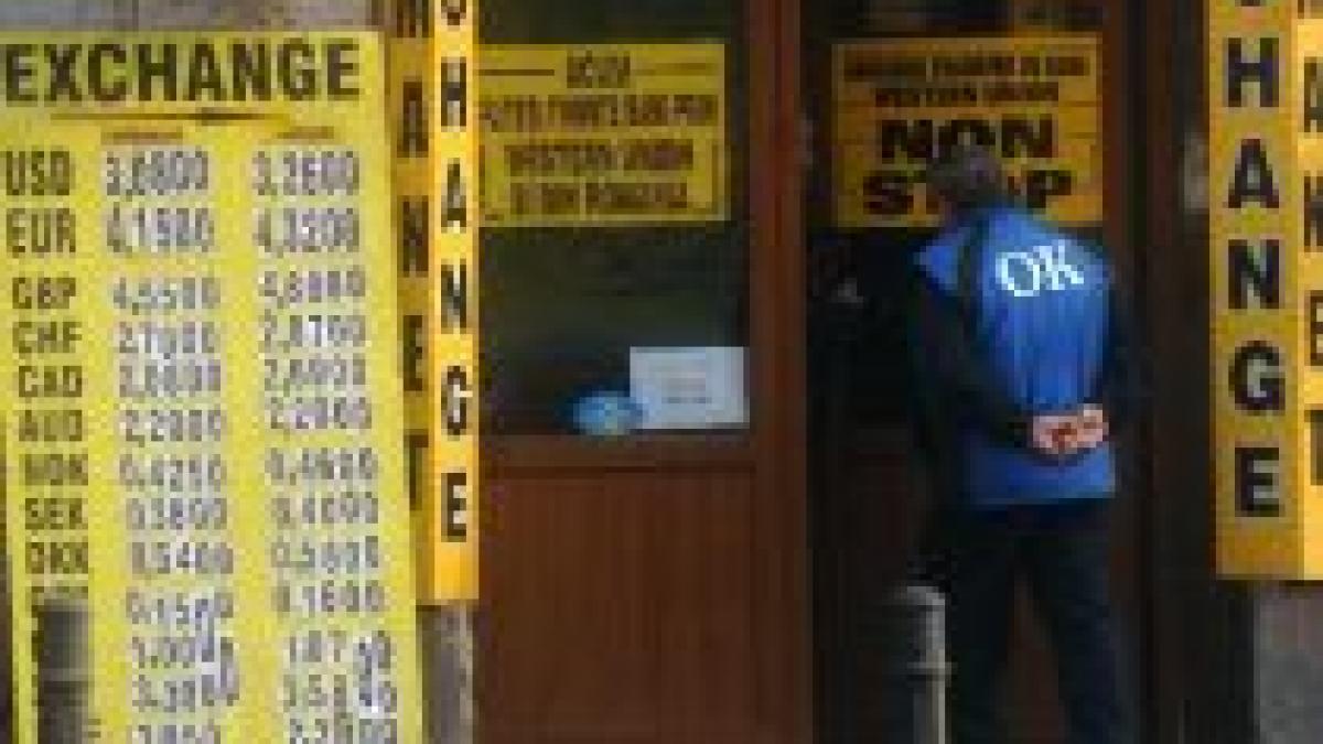 cursul euro leu scade dupa ce fmi anunta ca va imprumuta romania cu 20 mld de euro