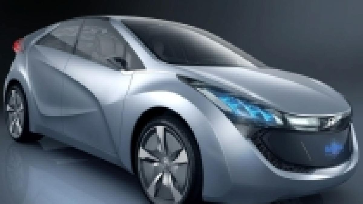 hyundai blue will conceptul verde care va fi prezentat la seoul foto