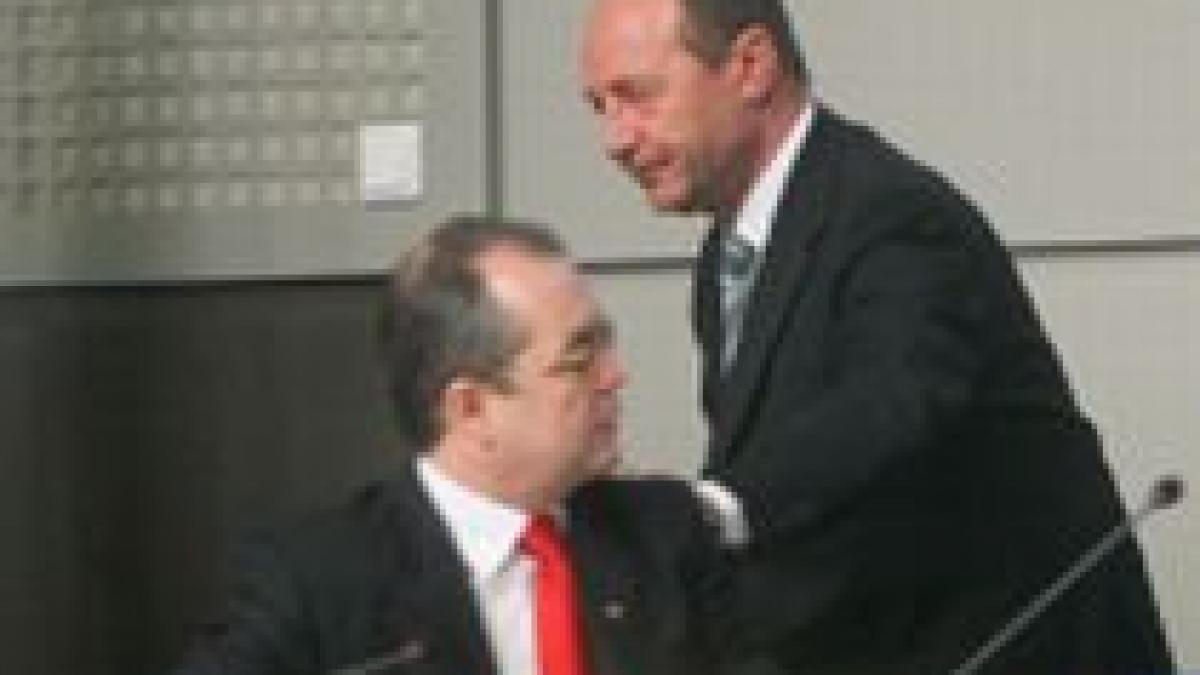 portrete in tuse liberale boc nu ar fi premier iar basescu e smecherul de succes