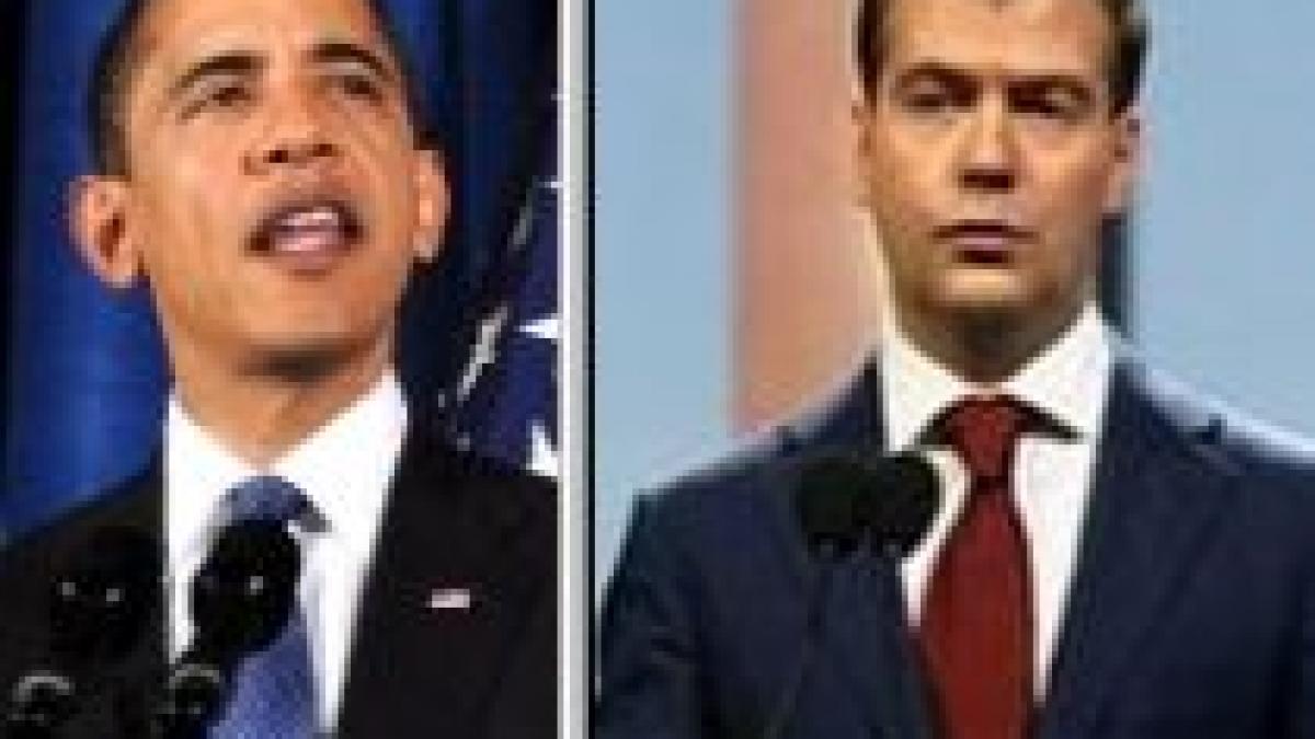 medvedev si obama vor face o declaratie comuna privind armamentul strategic la reuniunea g20