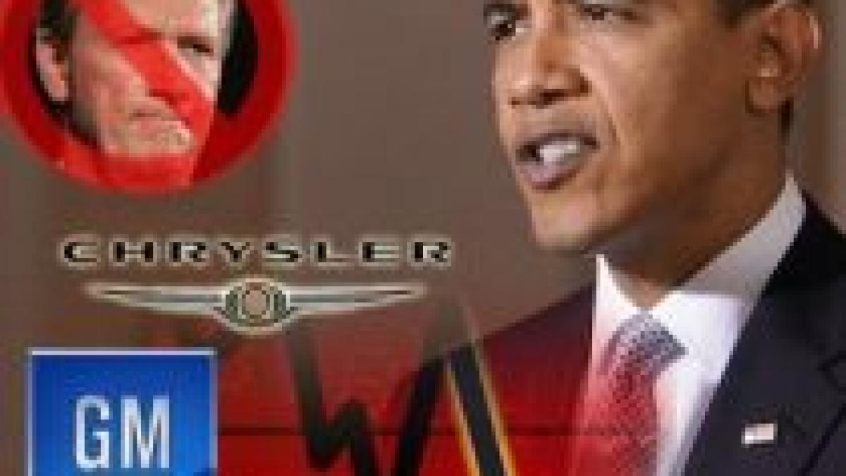 obama catre companiile auto pregatiti va de faliment