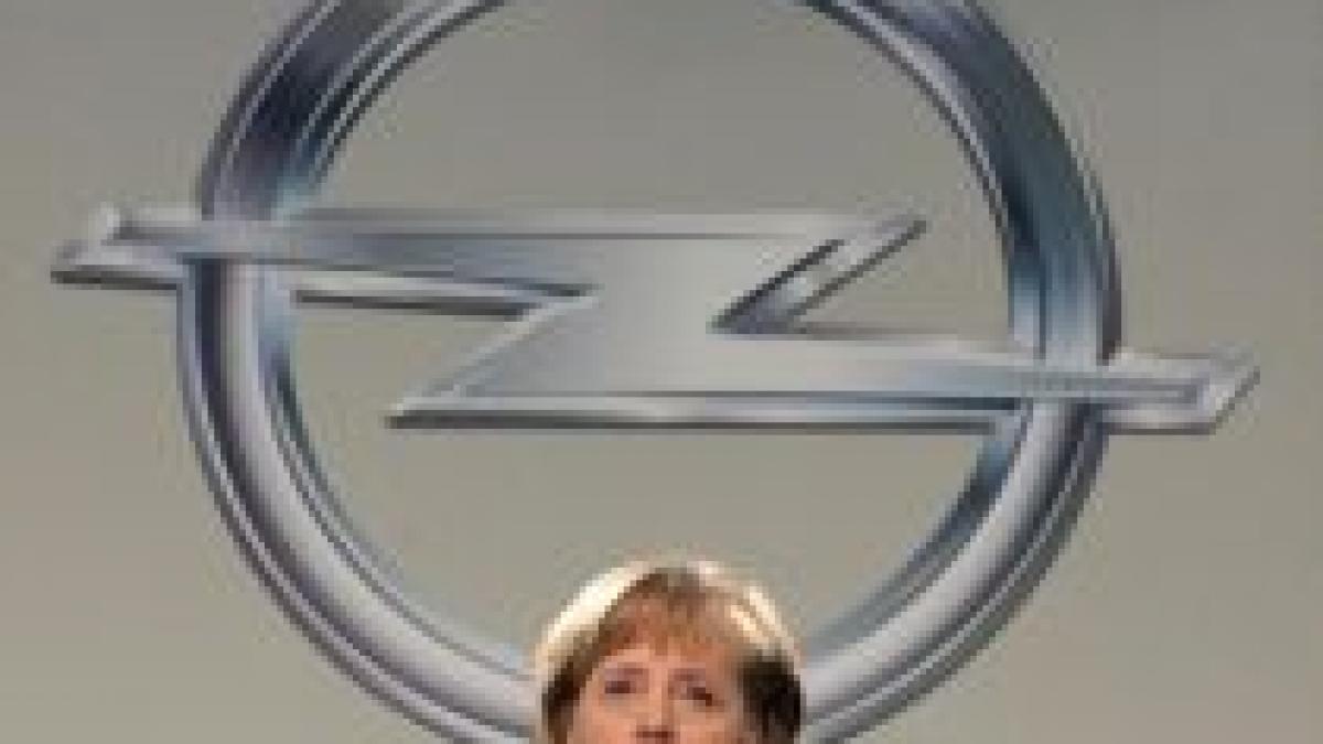 angela merkel sprijina crearea unui opel european