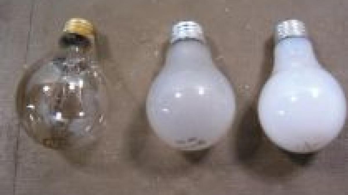 romanii vor fi obligati sa renunte la becurile clasice