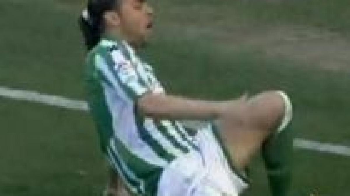 accidentare stupida a lui sergio garcia cand sarbatorea marcarea unui gol video