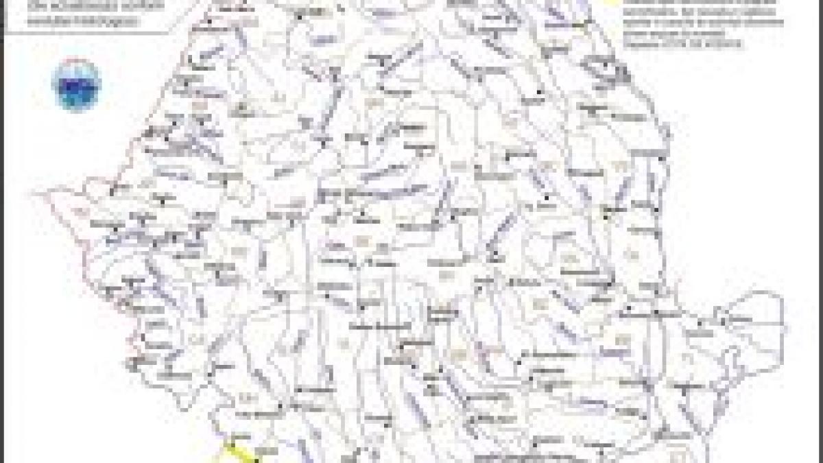 cod galben de inundatii pe dunare vezi zonele vizate