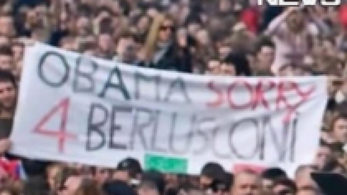 studentii italieni jenati de purtarea lui berlusconi tinerii se scuza in numele premierului video