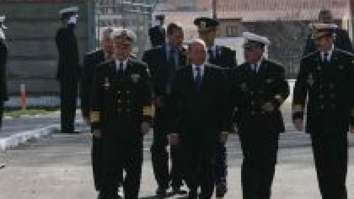 basescu regreta flota comerciala si vremurile cand era comandant