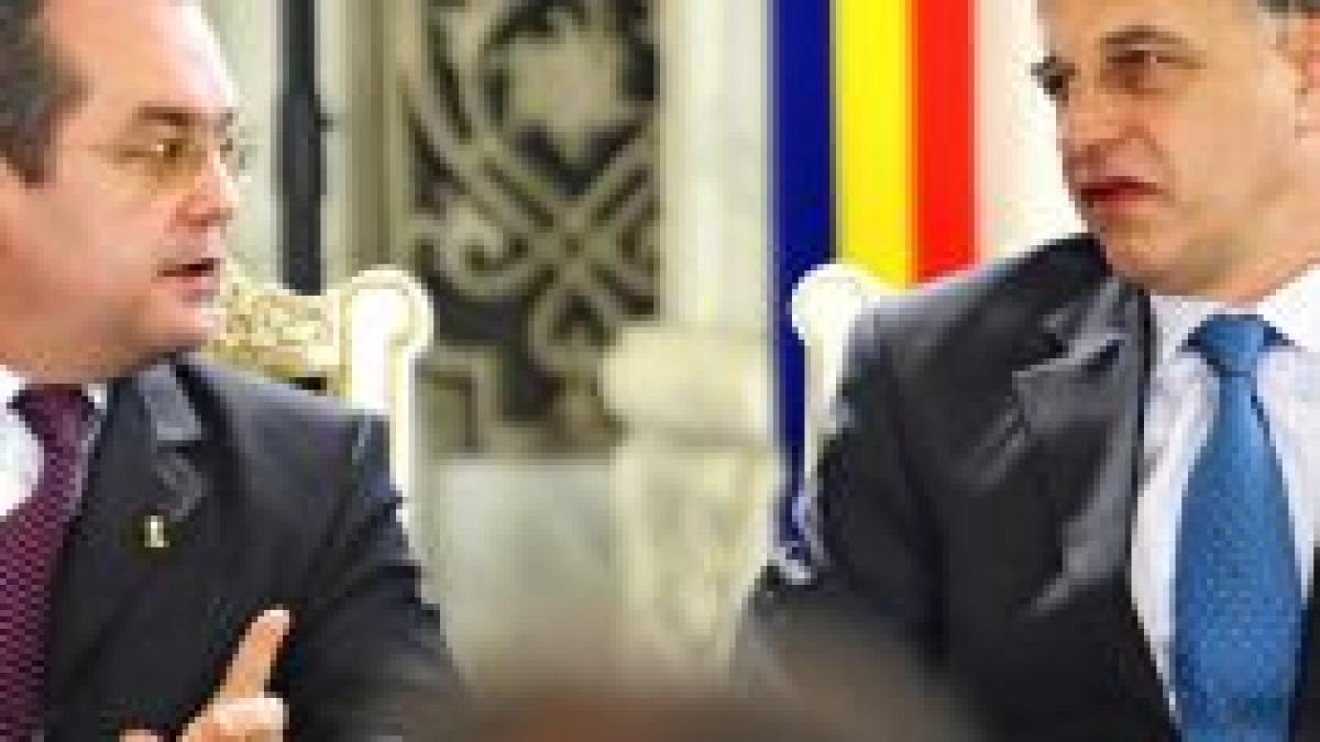 boc vrea sa il scoata pe geoana din csat