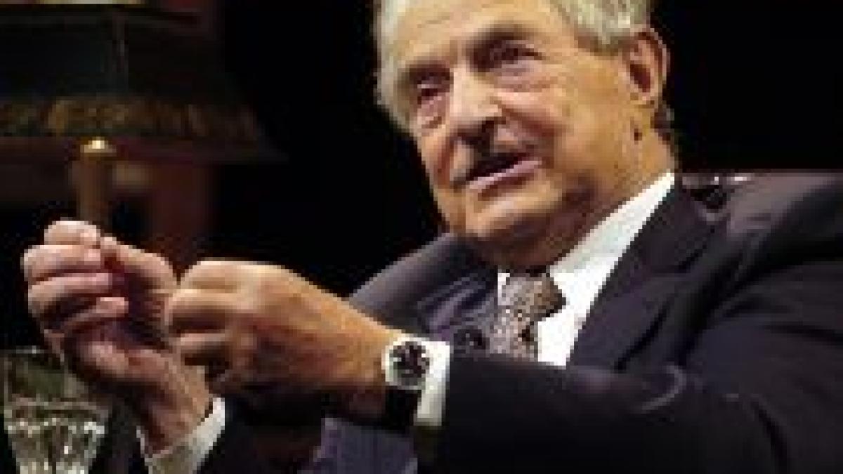 soros economia sua va fi afectata de o incetinire de durata