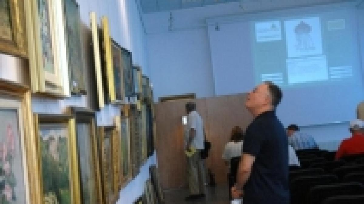 pictura la fantana de luchian scoasa la licitatie pentru suma de 95 000 de lei