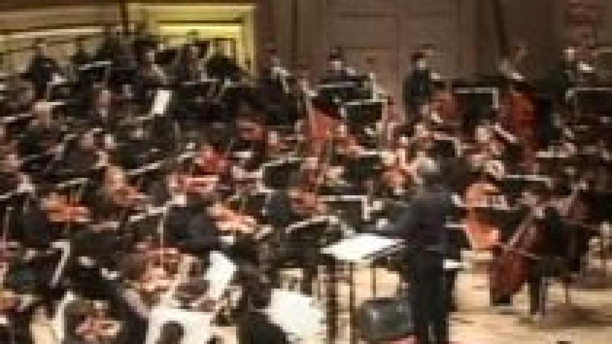 primul concert al orchestrei youtube violonistul roman titus flueras printre muzicienii selectati