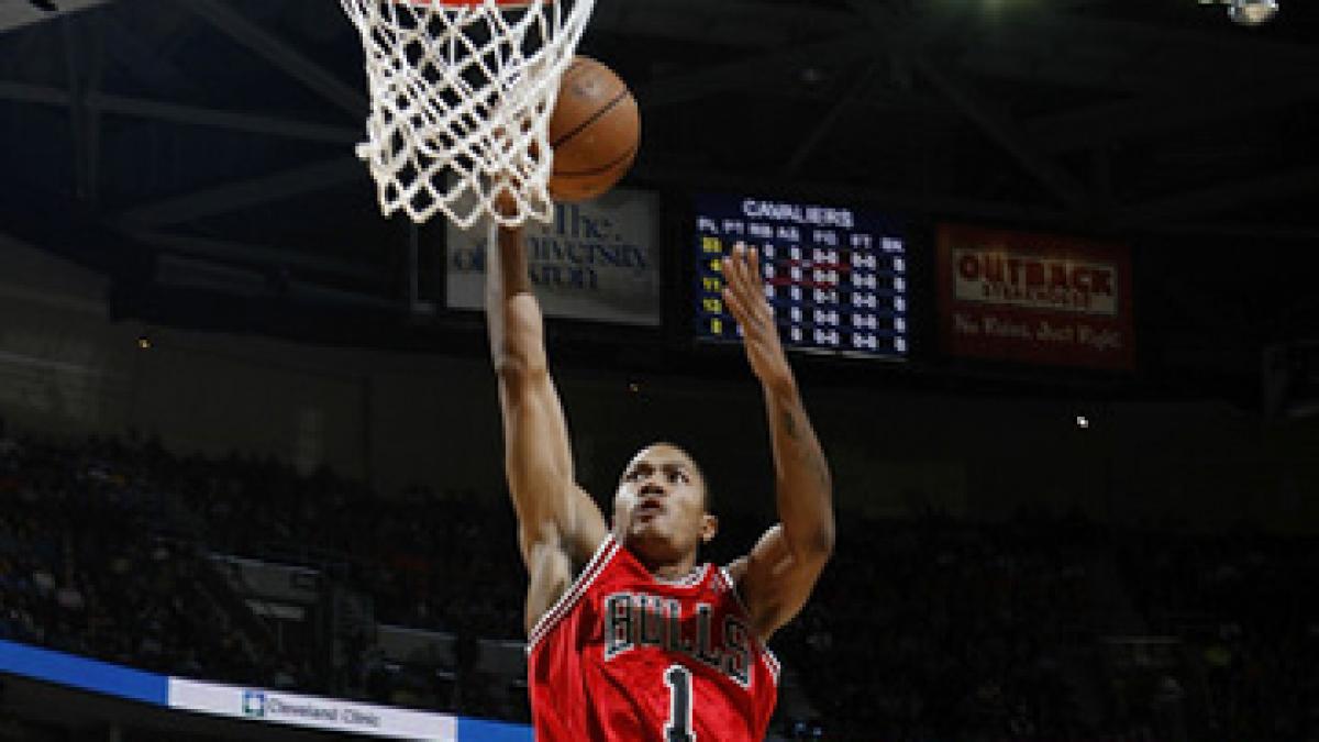 derrick rose a fost desemnat cel mai bun debutant din nba video