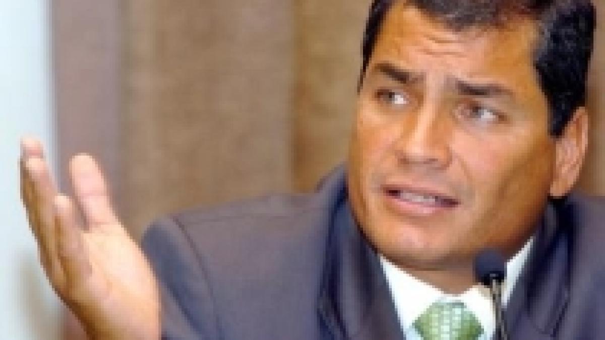 presedintele in exercitiu al ecuadorului a castigat alegerile prezidentiale din primul tur