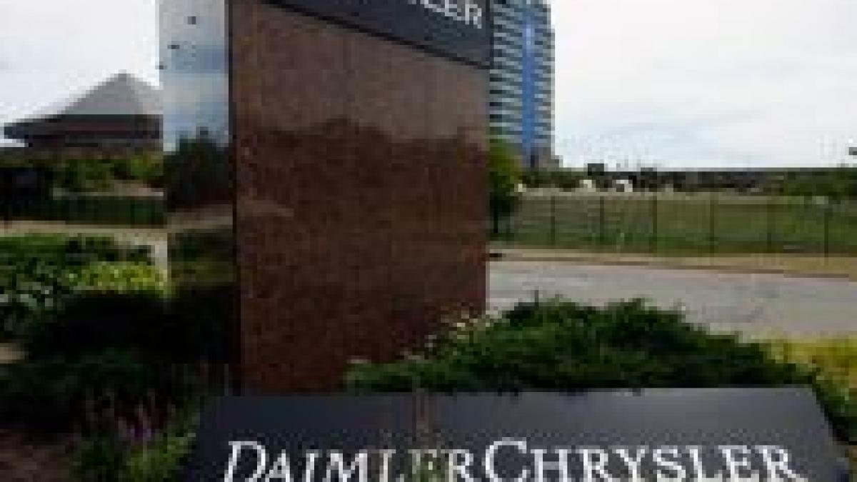 daimler a renuntat la cota sa din chrysler