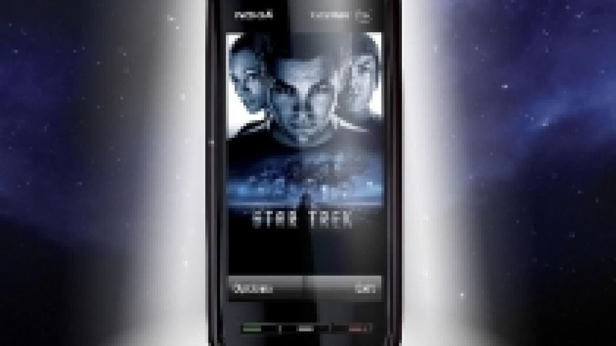 nokia lanseaza o editie limitata a lui 5800 denumita star trek foto