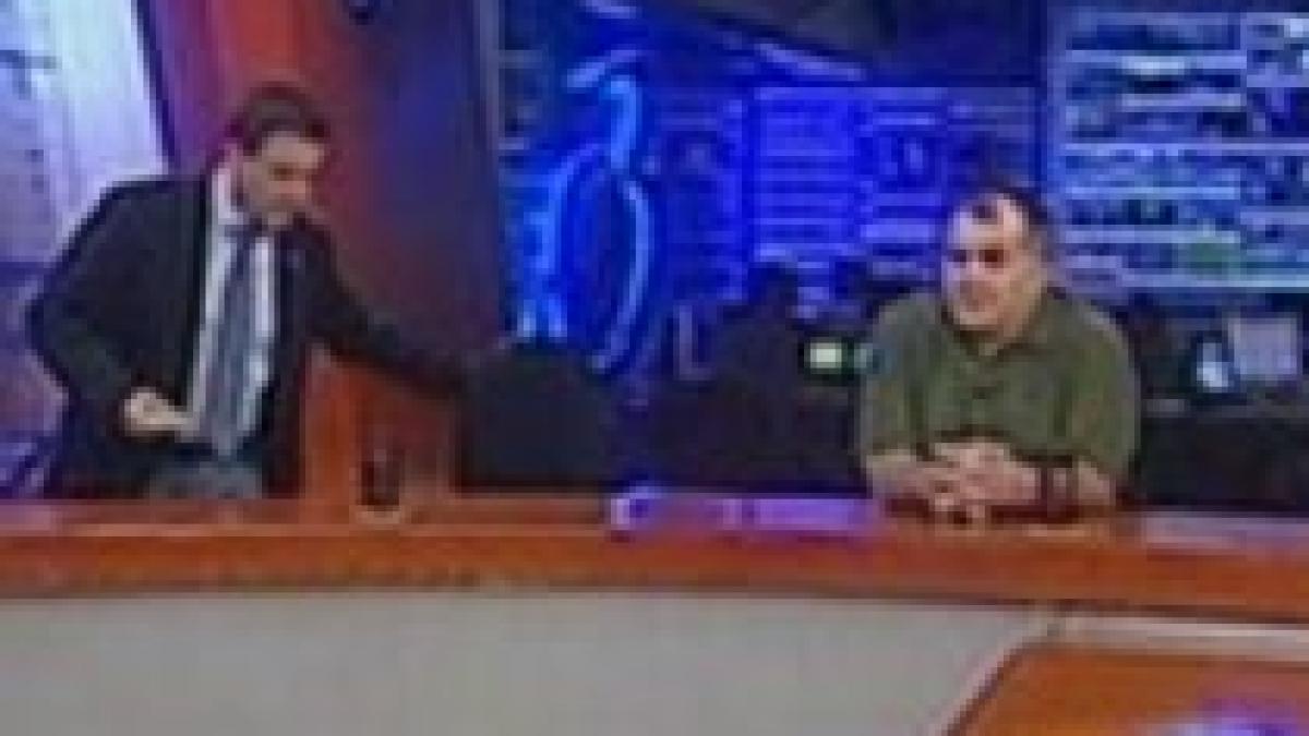 florin calinescu scoate din emisiune un lider de sindicat ce sa ti spun nu mai vine nistor cu mine