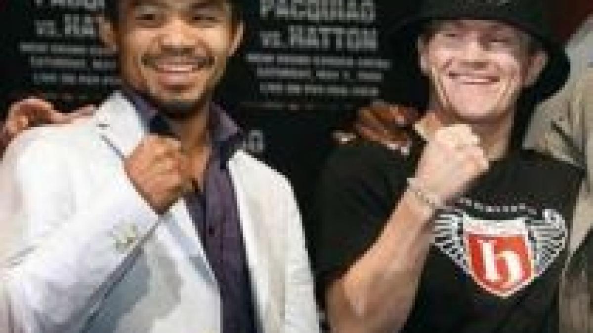 manny pacquiao l a zdrobit pe hatton video
