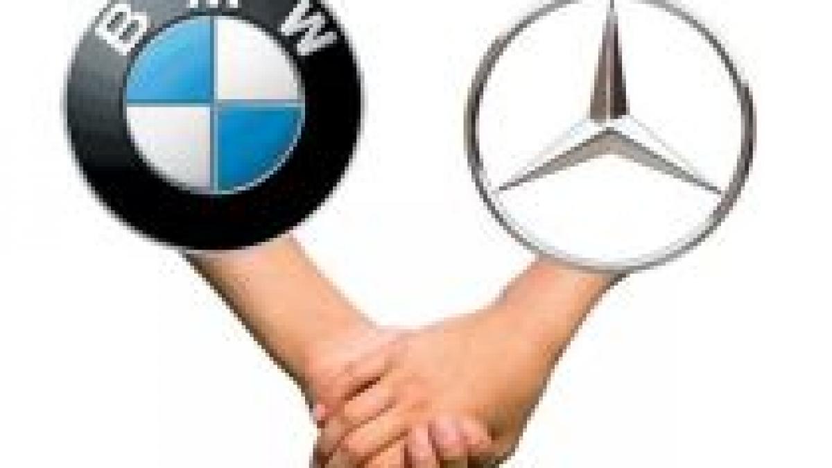 rivalii mercedes si bmw vor cooperare de pe pozitii egale