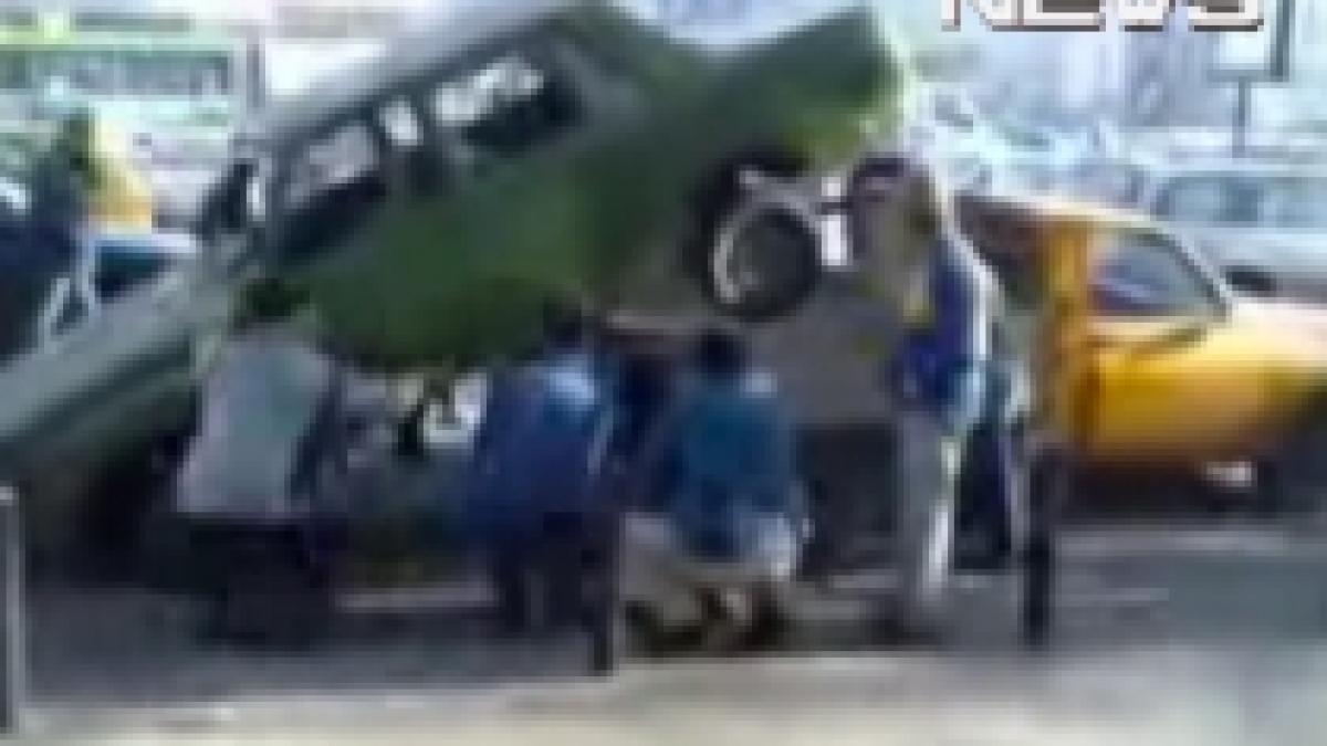 la limita imposibilului cum sa urci o masina pe o dacia papuc video