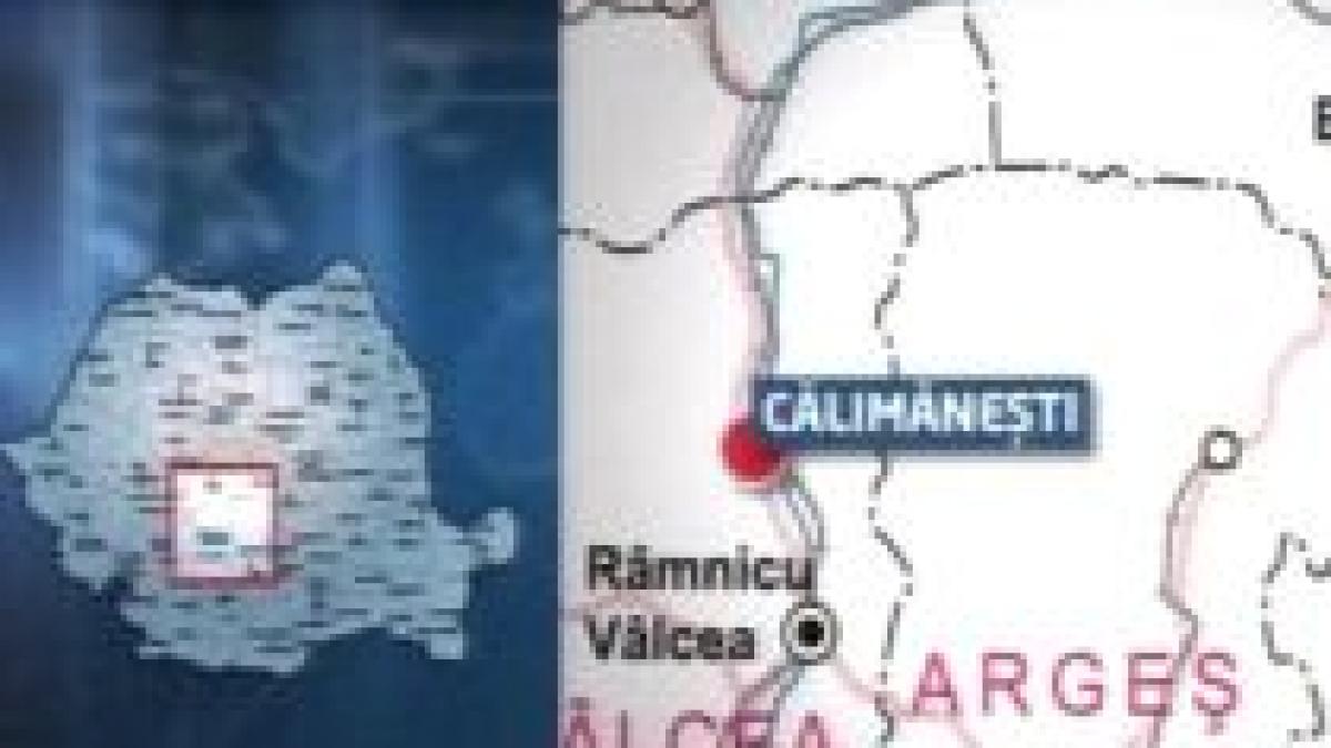 calimanesti un microbuz inamtriculat in bulgaria a intrat sub un tir patru oameni au fost raniti