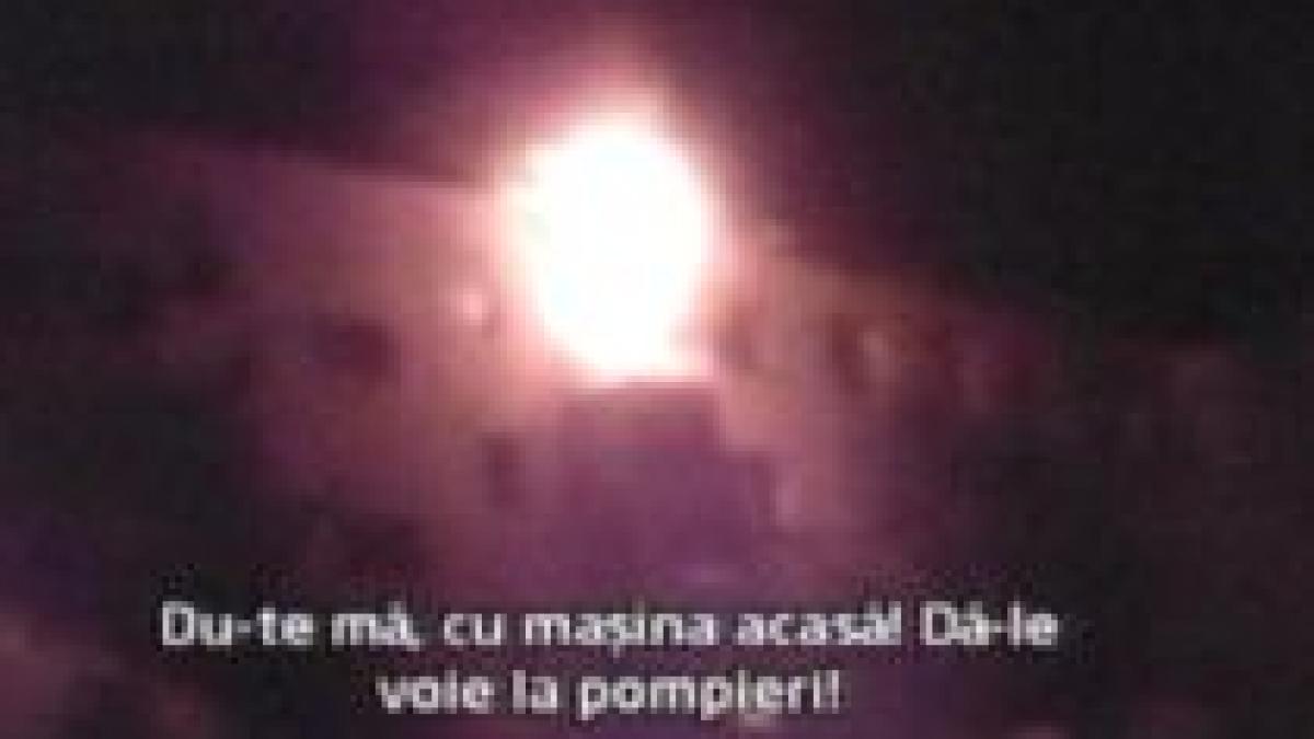 incendiu la un apartament din orastie