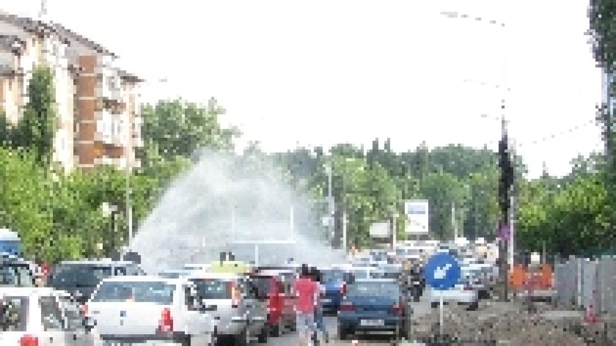 spalatorie gratuita la pasajul baneasa dupa ce o conducta s a spart foto si video