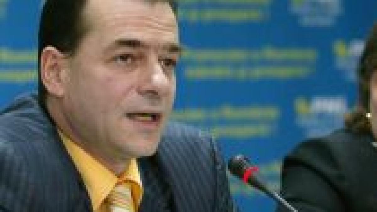 orban pnl va introduce motiune de cenzura daca guvernul isi asuma raspunderea pe coduri