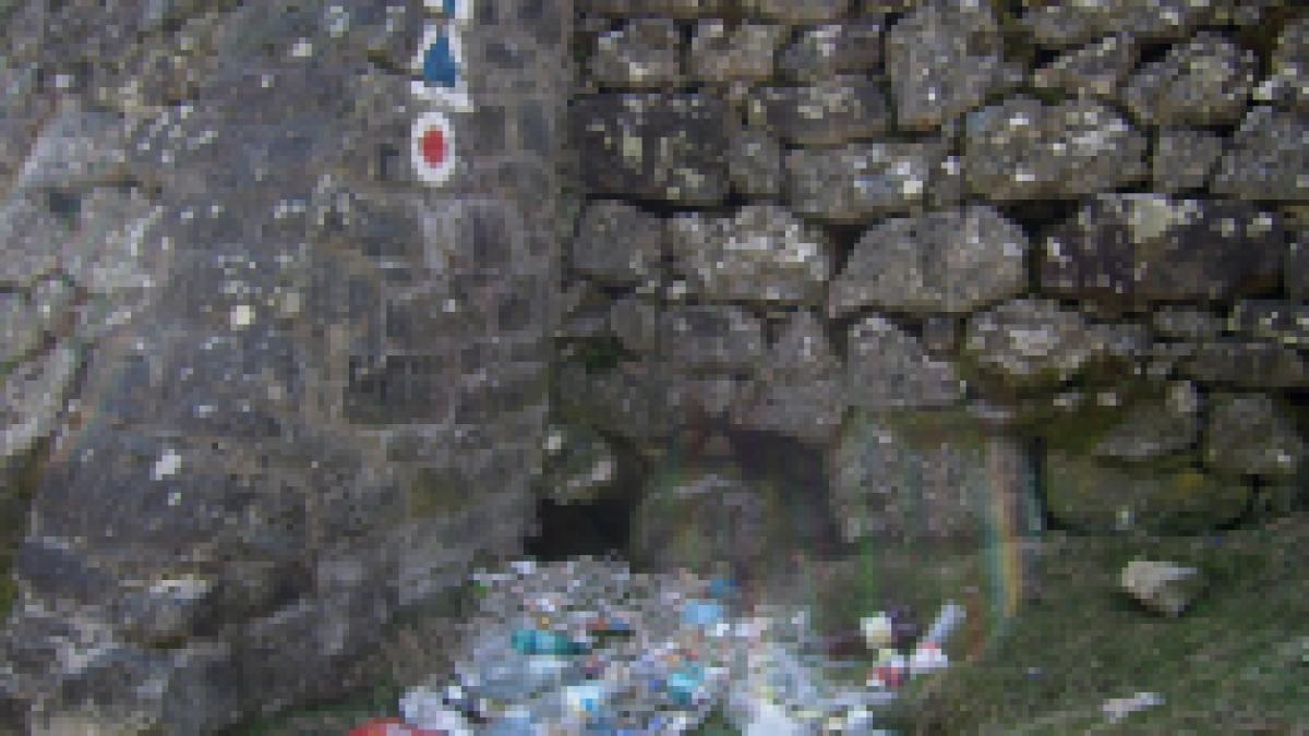 o suta de tineri au participat la o actiune de ecologizare a vaii prahovei video