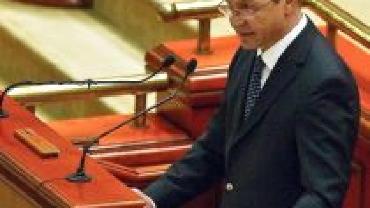 basescu dosarele restante in parlament atarna greu in raportul ce
