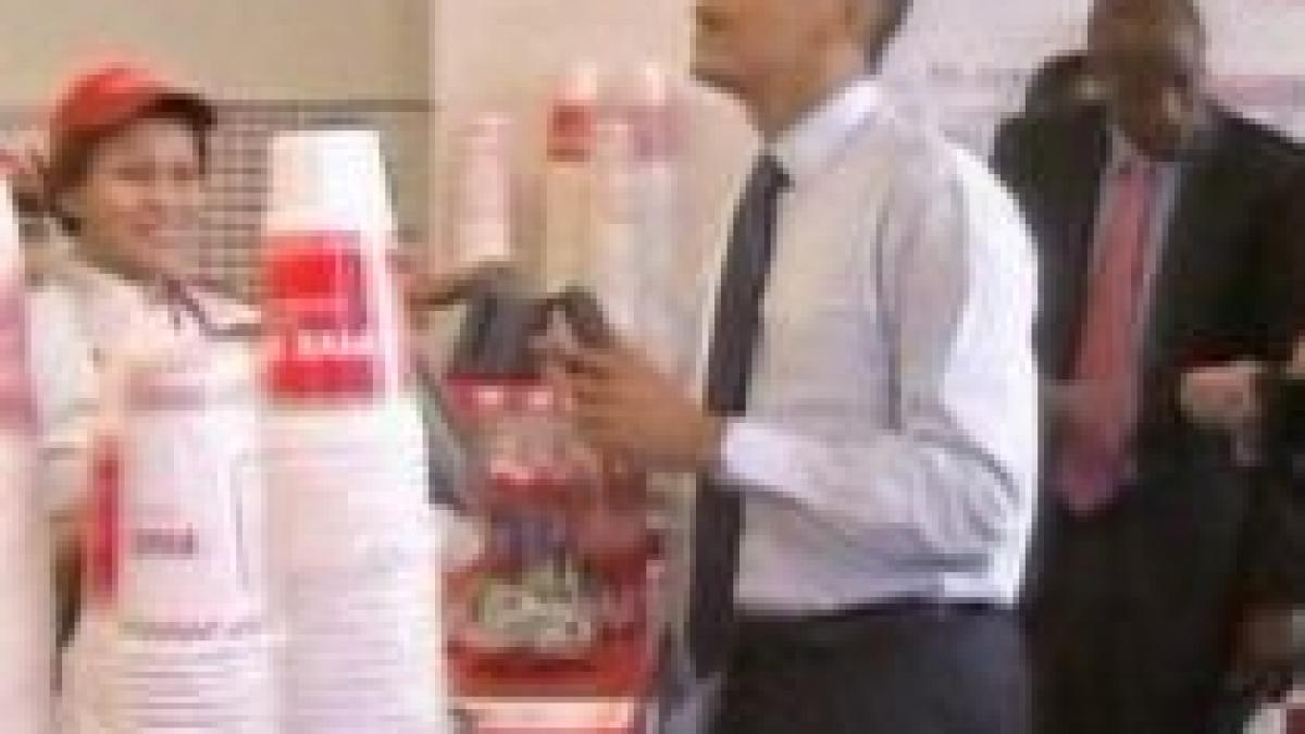 surprizele lui obama presedintele a cumparat hamburgeri de la un fast food din washington video