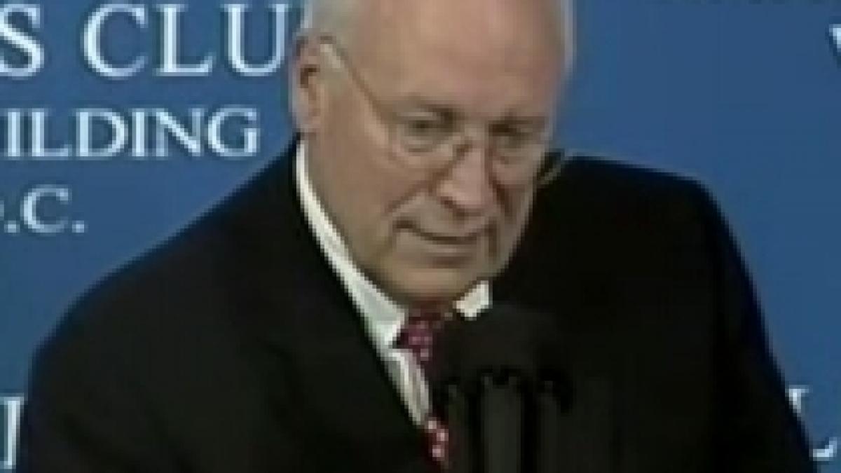 obama sau osama cheney il confunda pe presedintele american cu teroristul bin laden video