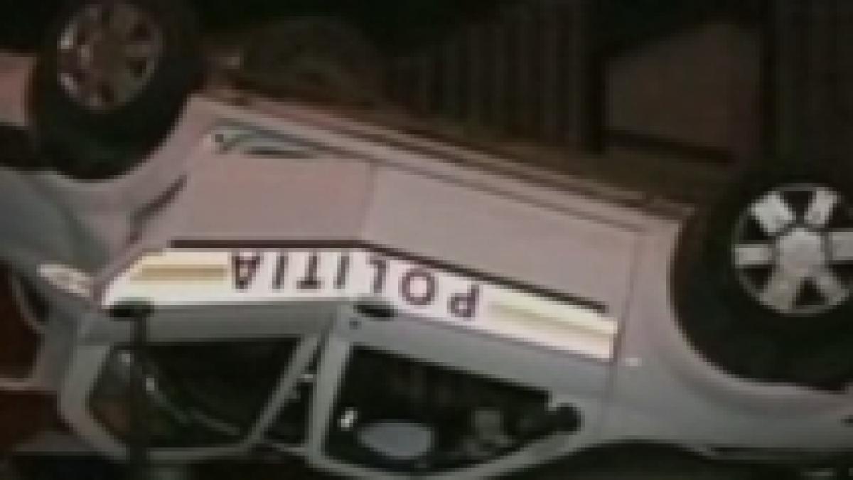 infotrafic masina de politie din oradea implicata intr un accident grav video