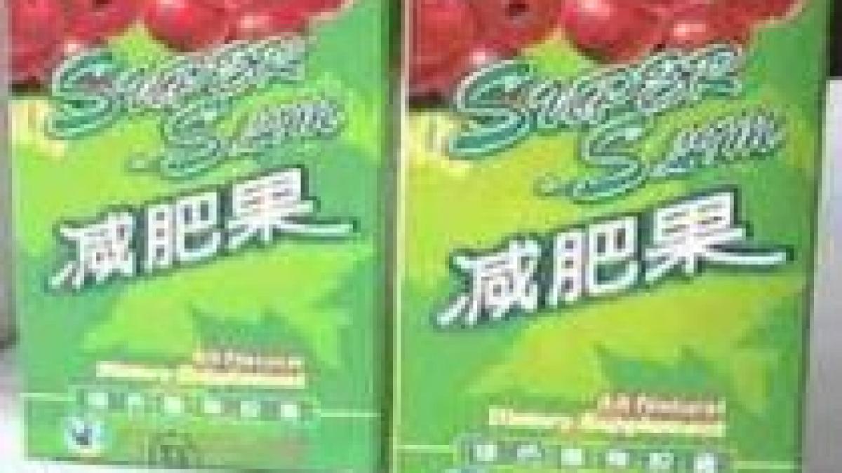Produsele de slăbit Superslim, retrase de pe piaţă din cauza conţinutului de amfetamină
