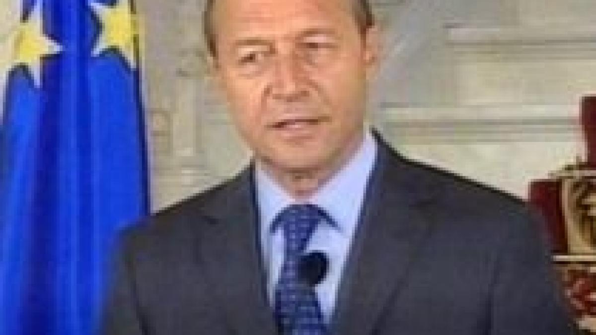 basescu salut retragerea lui geoana din csat dupa jocul incorect pe seama armatei