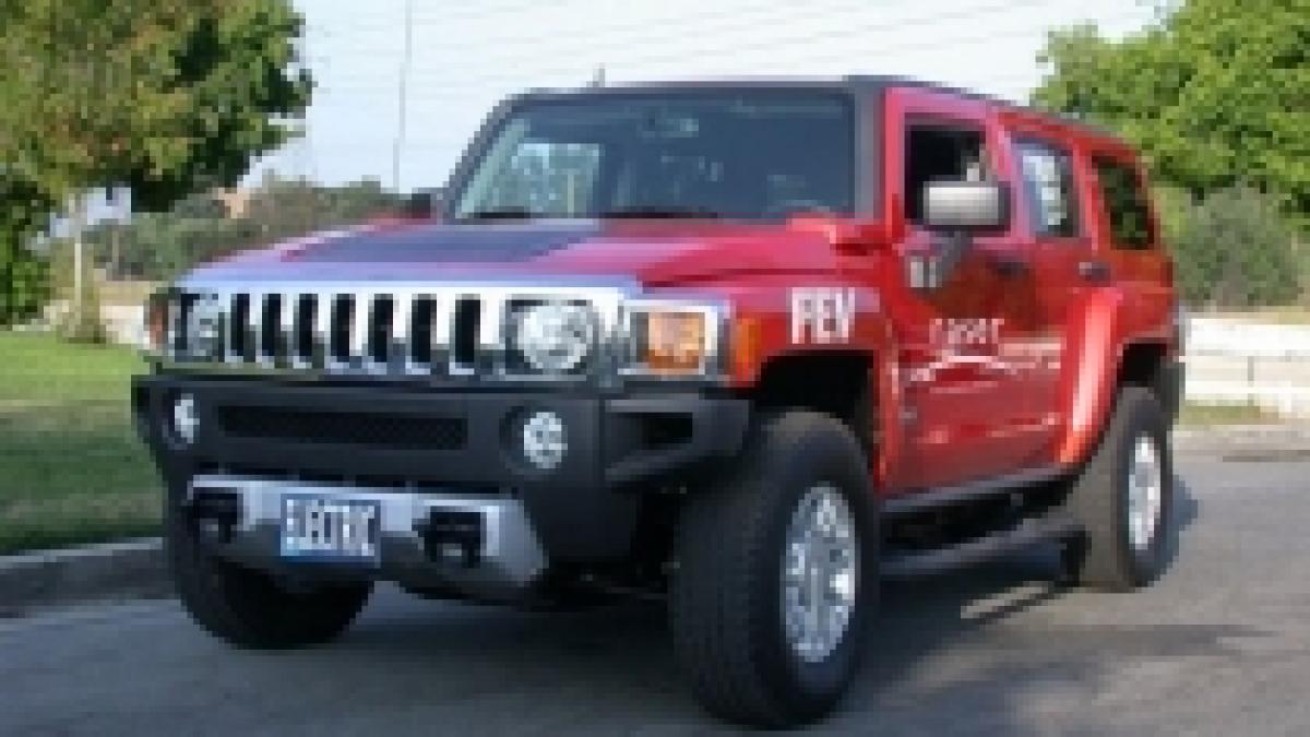 hummer ul care consuma 2 5 litri la 100 km americanii nu renunta asa usor la truck uri foto