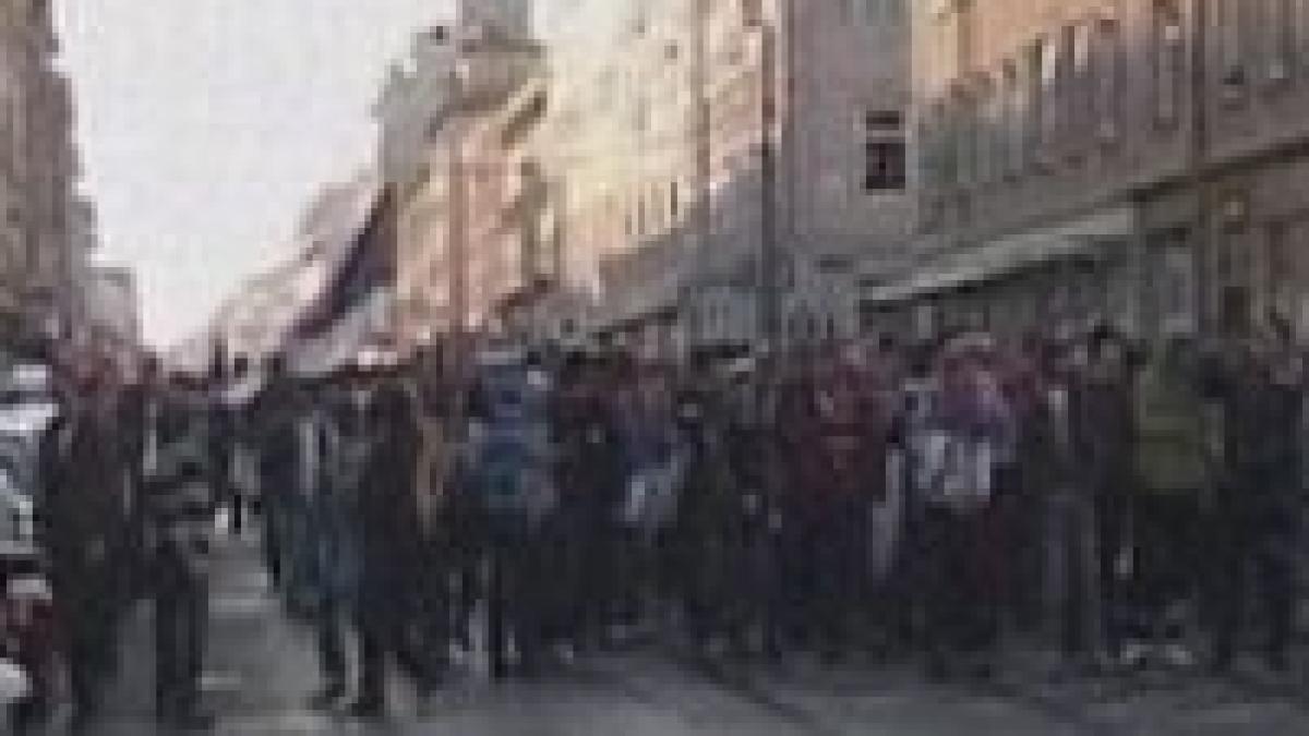 bosnia veteranii de razboi si familiile soldatilor au protestat fata de un proiect al guvernului