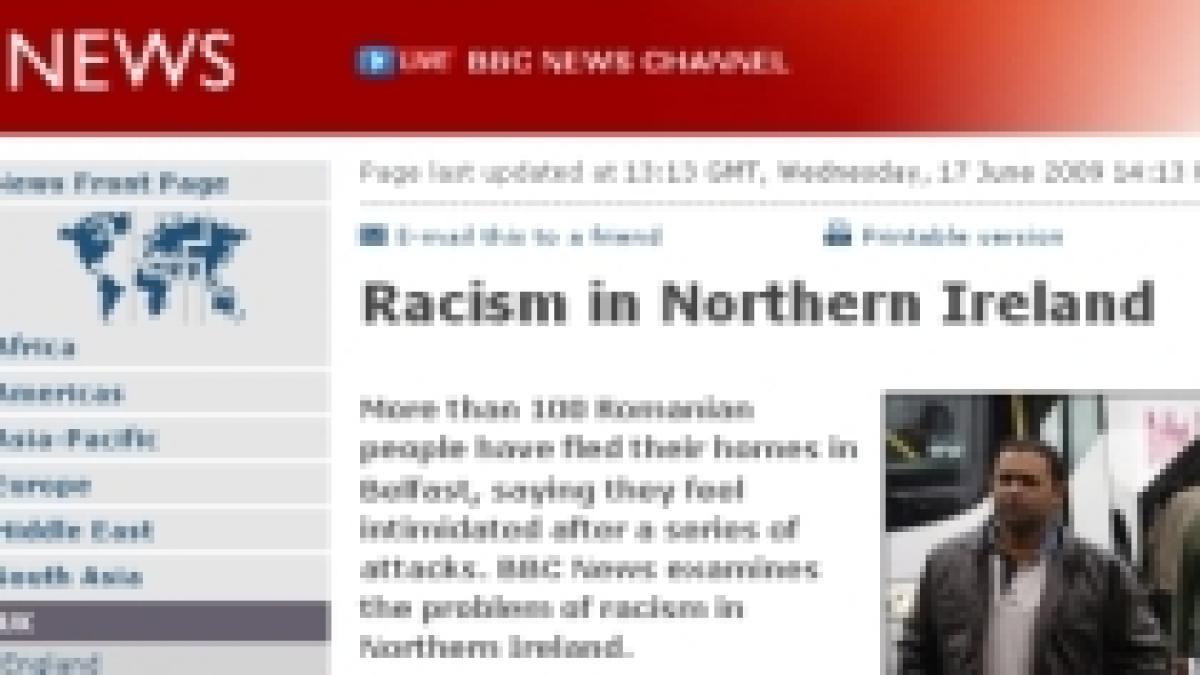 presa britanica gruparile rasiste o rusine atacurile condamnate de ambasadorul britanic in romania