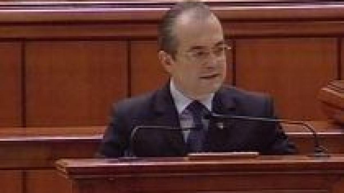 guvernul si a asumat raspunderea pe codurile penal si civil in fata camerelor reunite