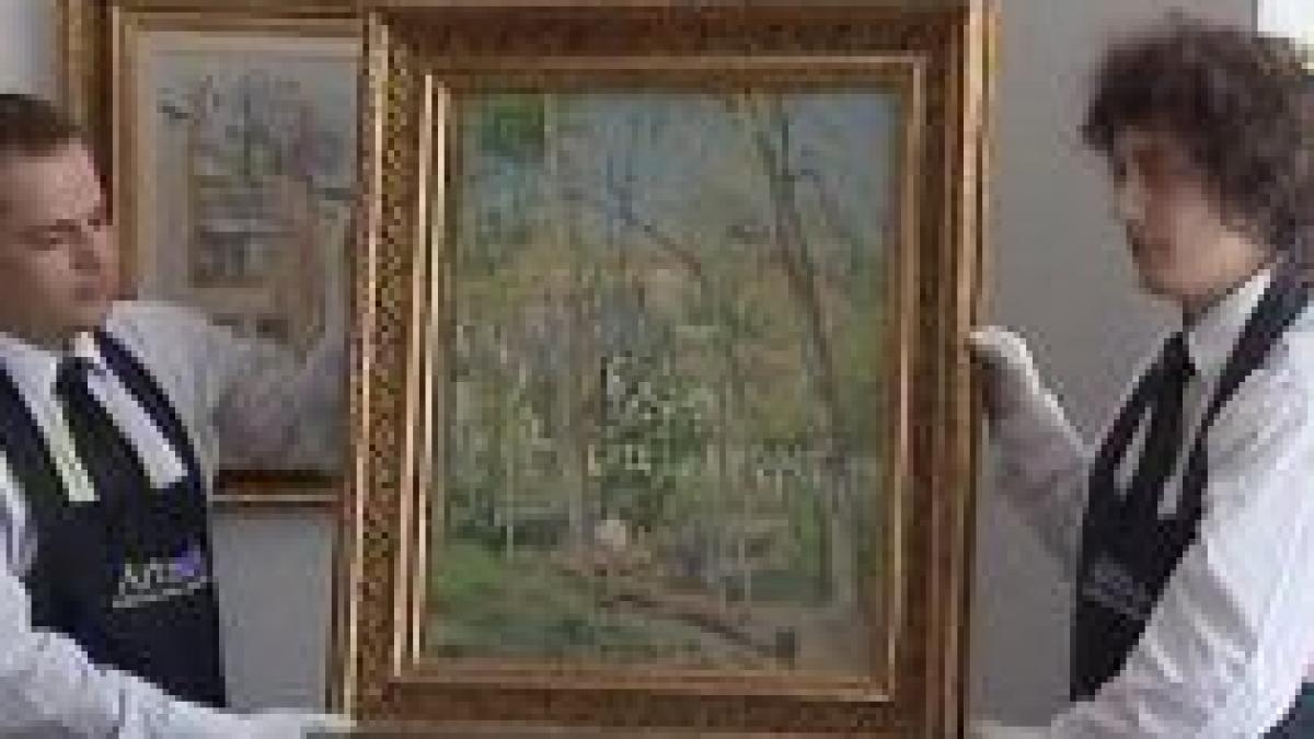 taietorul de lemne al lui pissaro evaluat la 4 milioane de euro nu s a vandut la licitatia din