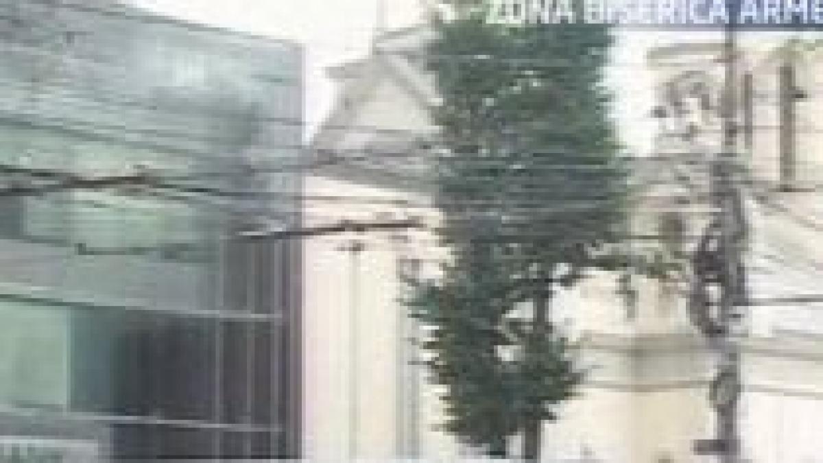 incendiul din capitala a provocat pagube la casa parohiala de langa biserica armeneasca