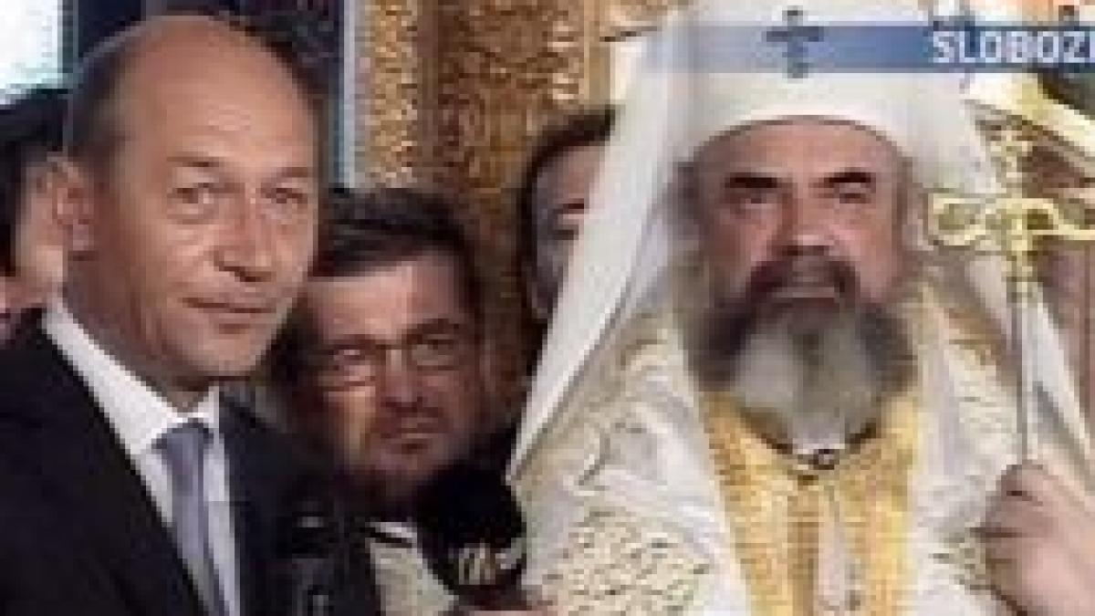 traian basescu a participat la intronizarea ps vicentiu ca episcop al sloboziei si calarasilor video