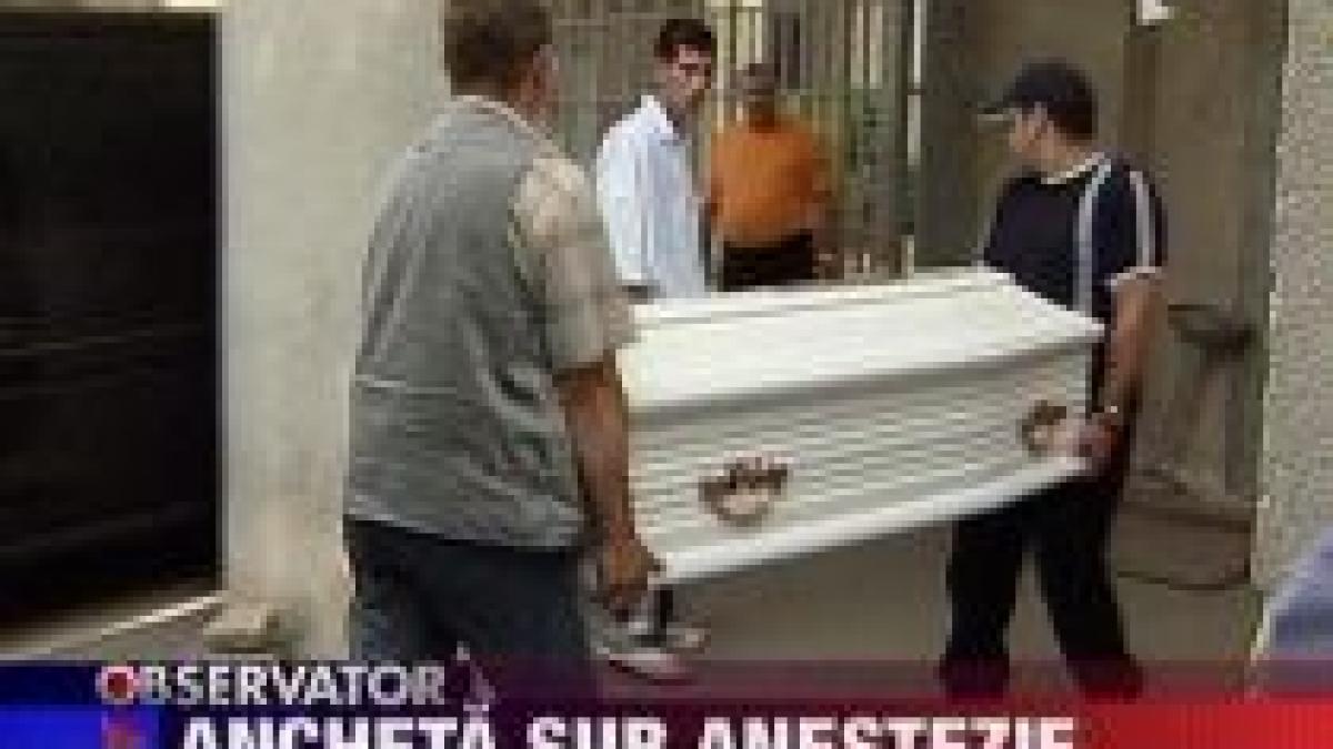 cazul copilului de 3 ani care a murit dupa o anestezie procurorii nu vor perchezitie la clinica