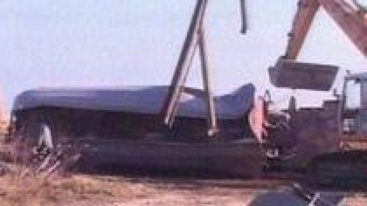 Un vagon cisternă plin cu benzină a deraiat în Gara de Est din Oradea