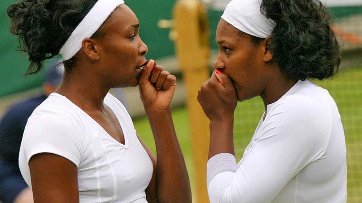 dupa ce au disputat finala de simplu surorile williams castiga proba de dublu la wimbledon