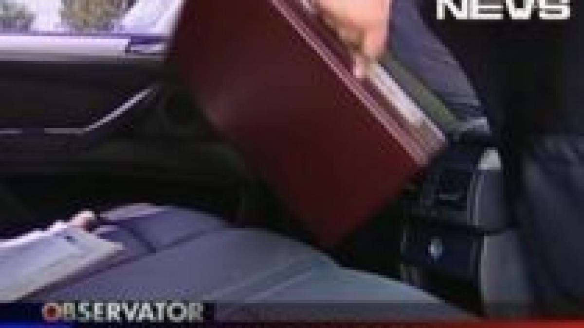 Afacerist bucureştean "uşurat" de 10.000 de lei la vulcanizare (VIDEO)