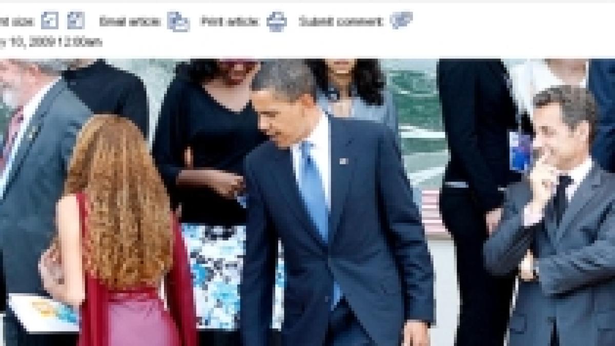obama surprins in timp ce i admira formele unei brazilience la summit ul g8 foto