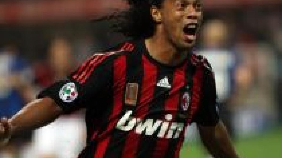 ronaldinho pus la punct in fata colegilor de berlusconi jura ca te comporti profesionist