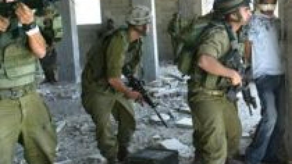 soldatii israelieni recunosc folosirea scuturilor umane in gaza