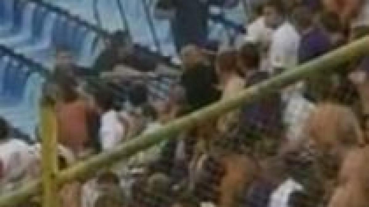 victoria stelei in fata maghiarilor de la ujpest eclipsata de atacurile suporterilor video